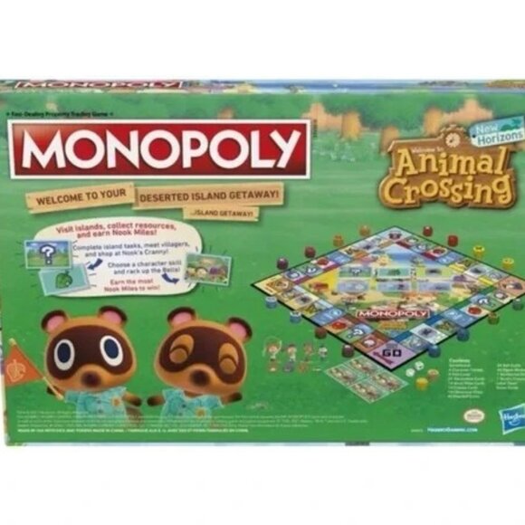 Hasbro  Animal Crossin Monopoly boardgame (New) - Picture 3 of 4